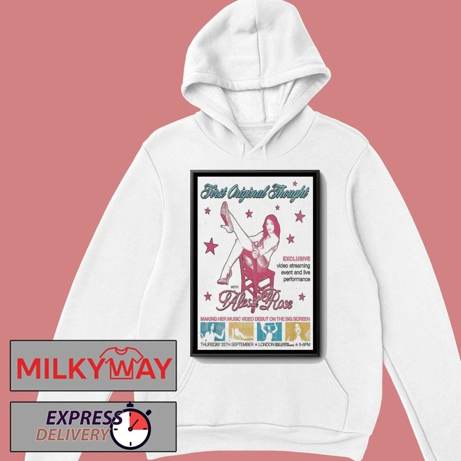 Alessi Rose 2025 Tour Poster shirt Unisex , , , Long Sleeve Tee