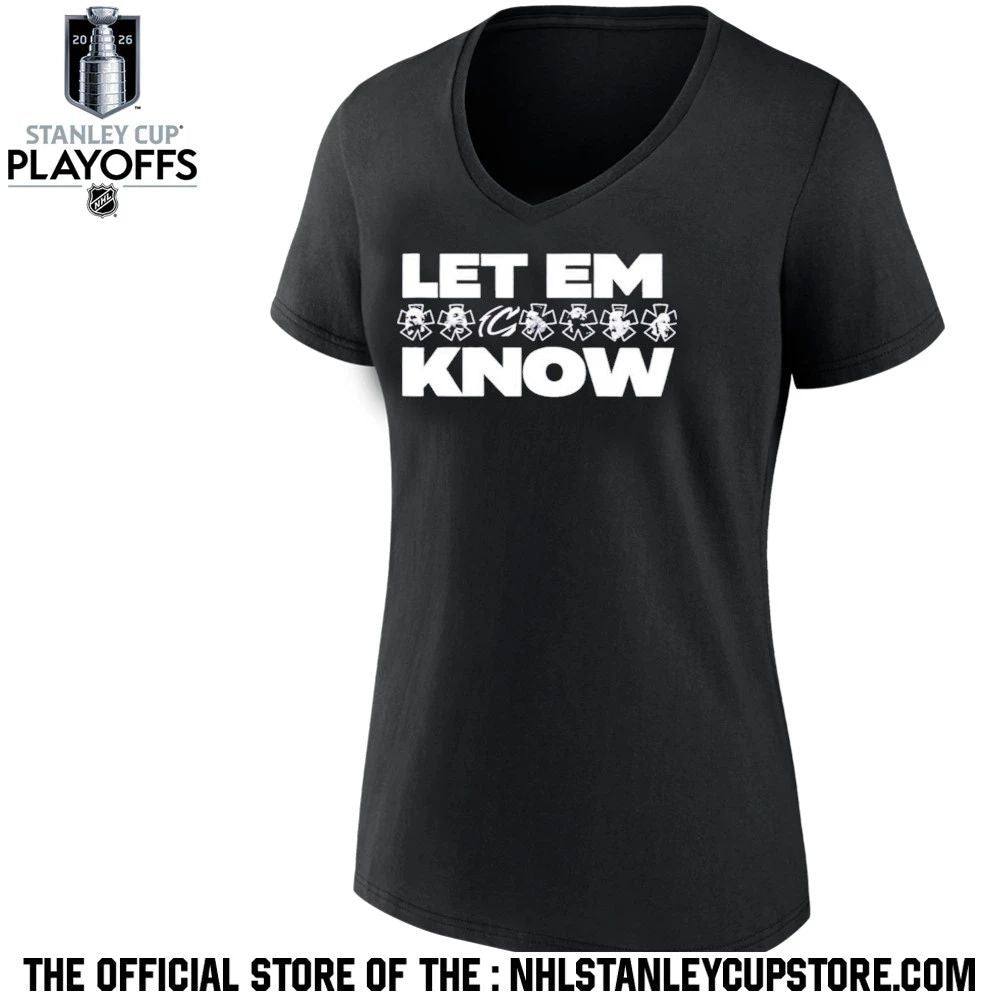 2026 Cavaliers Let Em Know Shirt Unisex , , , Long Sleeve Tee