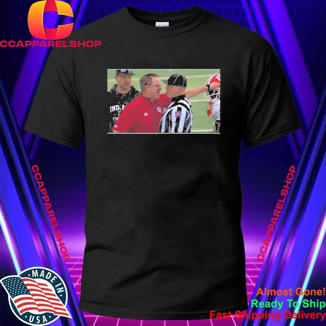 Curt Cignetti Blew Up At A Ref Shirt