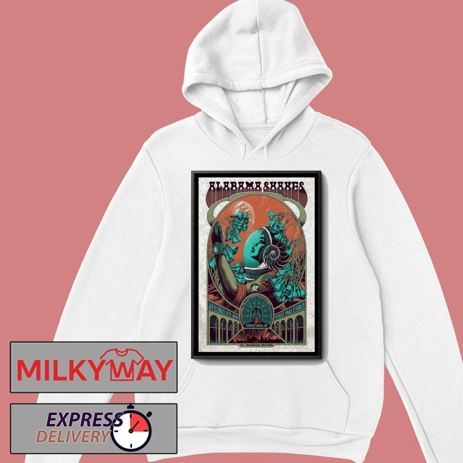 Alabama Shakes Forest Hills Stadium Poster Sept 17 2025 shirt Unisex , , , Long Sleeve Tee