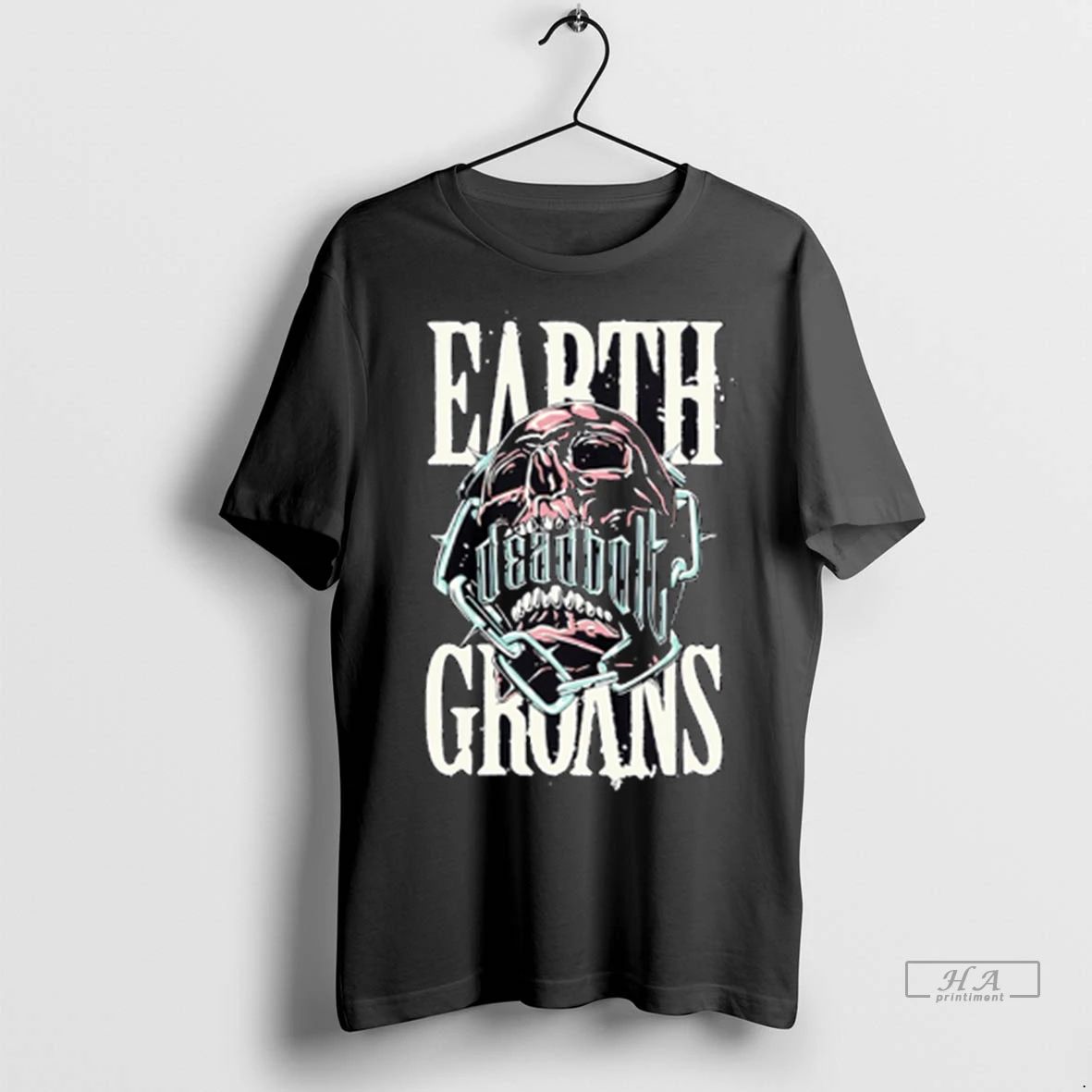 Officials Trendy Deadbolt Earth Groans Graphic Shirt Sweater Unisex , , , Long Sleeve Tee