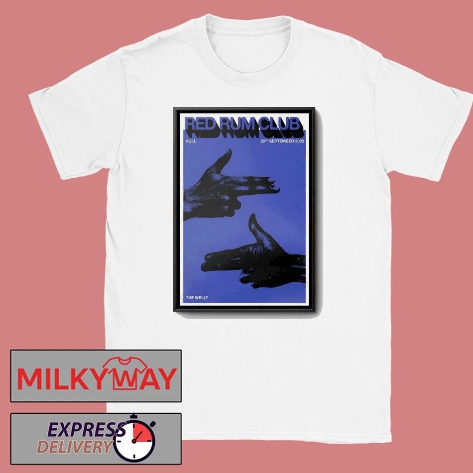 Red Rum Club Hull UK On Sep 26 2025 Tour Poster shirt Unisex , , , Long Sleeve Tee