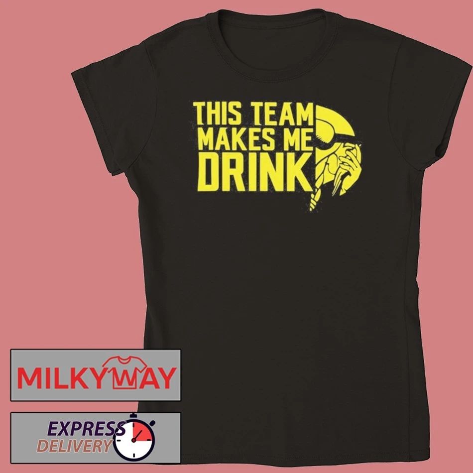 This Team Makes Me Drinks Unisex , , , Long Sleeve Tee