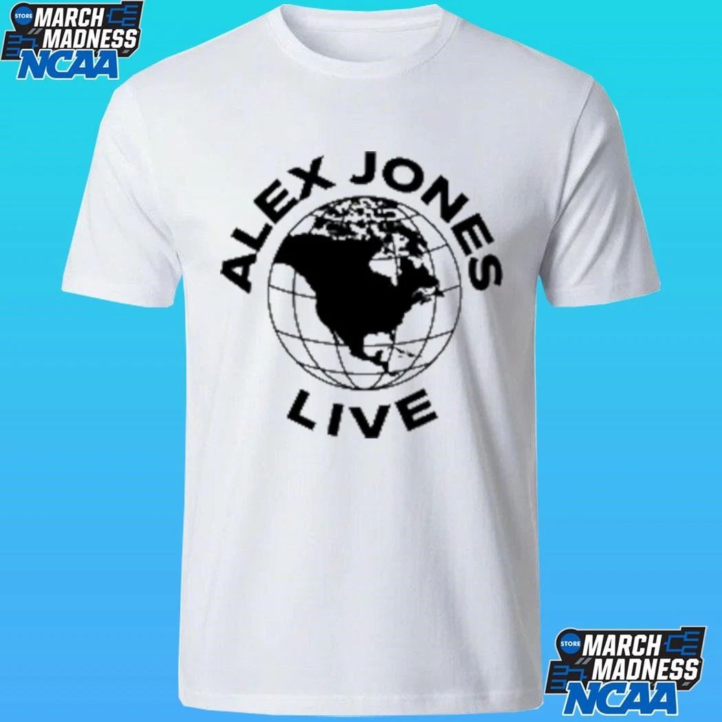 Alex Jones Live Globe Shirt Unisex , , , Long Sleeve Tee
