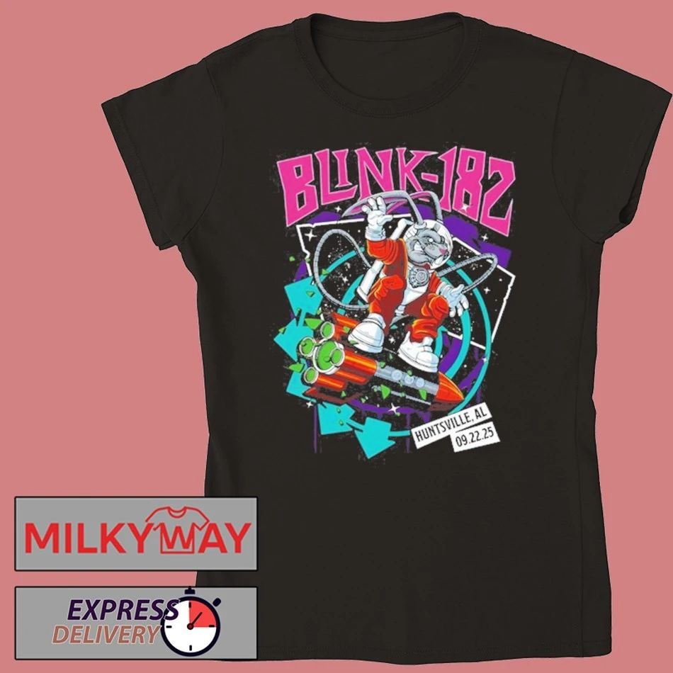 Blink 182 Sep 22 2025 Huntsville Al Event Shirt Unisex , , , Long Sleeve Tee