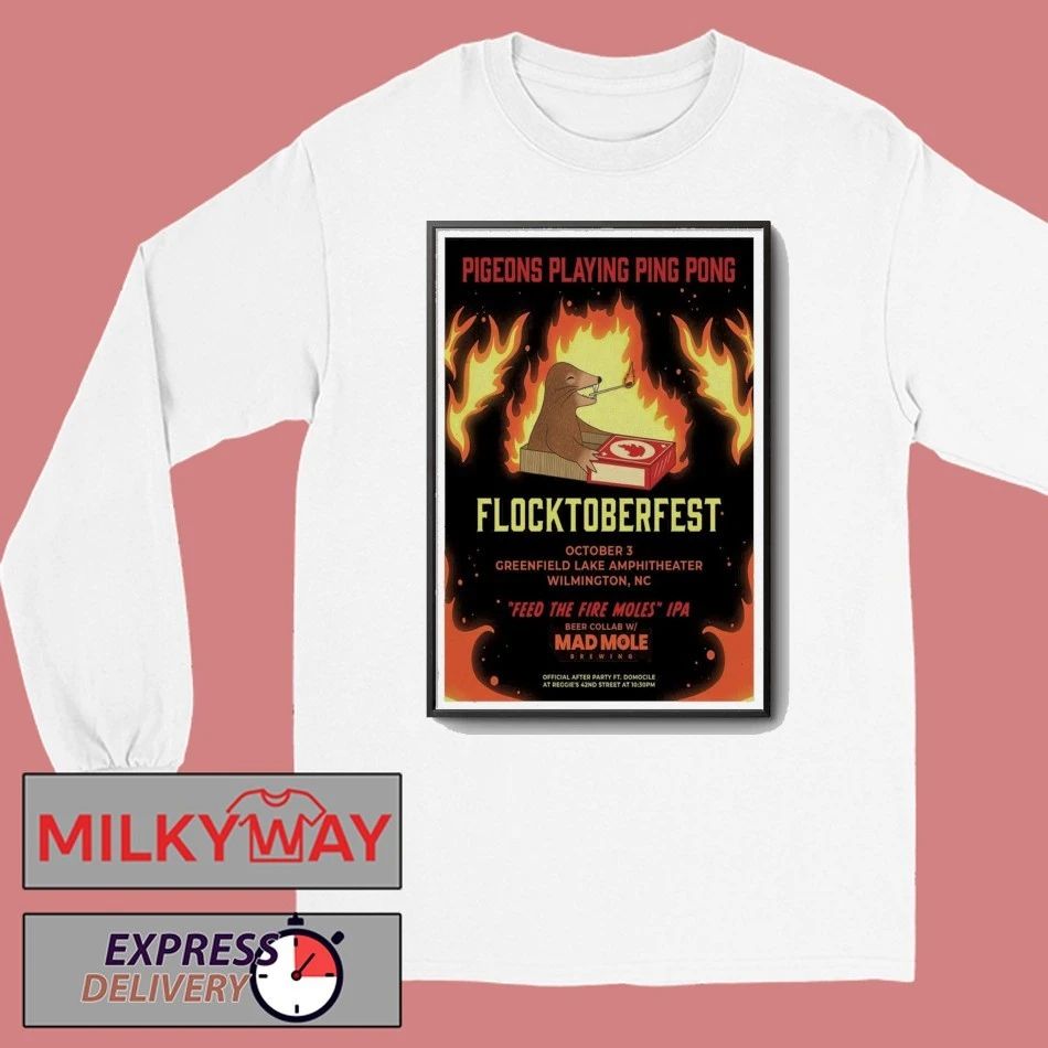 Wilmington North Carolina Live Show Poster shirt Unisex , , , Long Sleeve Tee