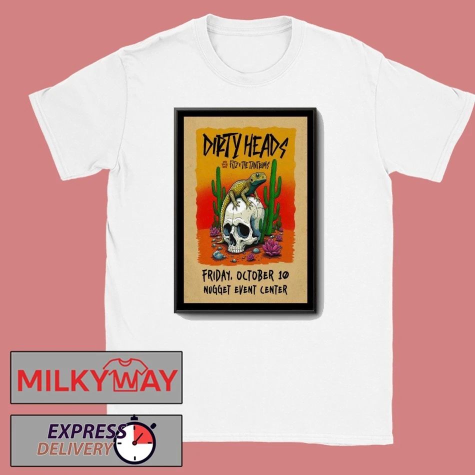 Dirty Heads Oct 10, 2025 Nugget Event Center, Sparks, NV Poster shirt Unisex , , , Long Sleeve Tee