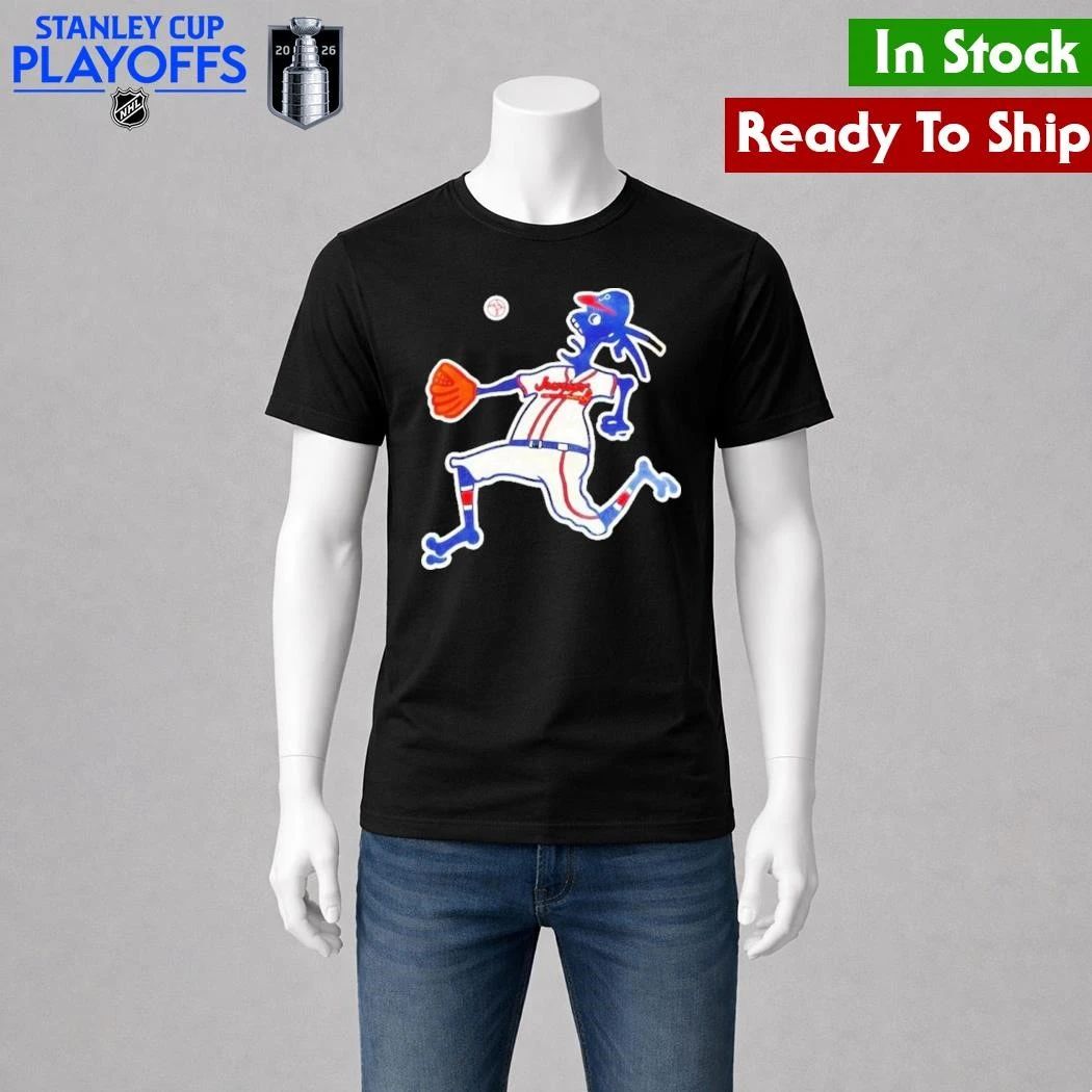 Junior Baseball Note Eater Mascot Shirt Unisex , , , Long Sleeve Tee