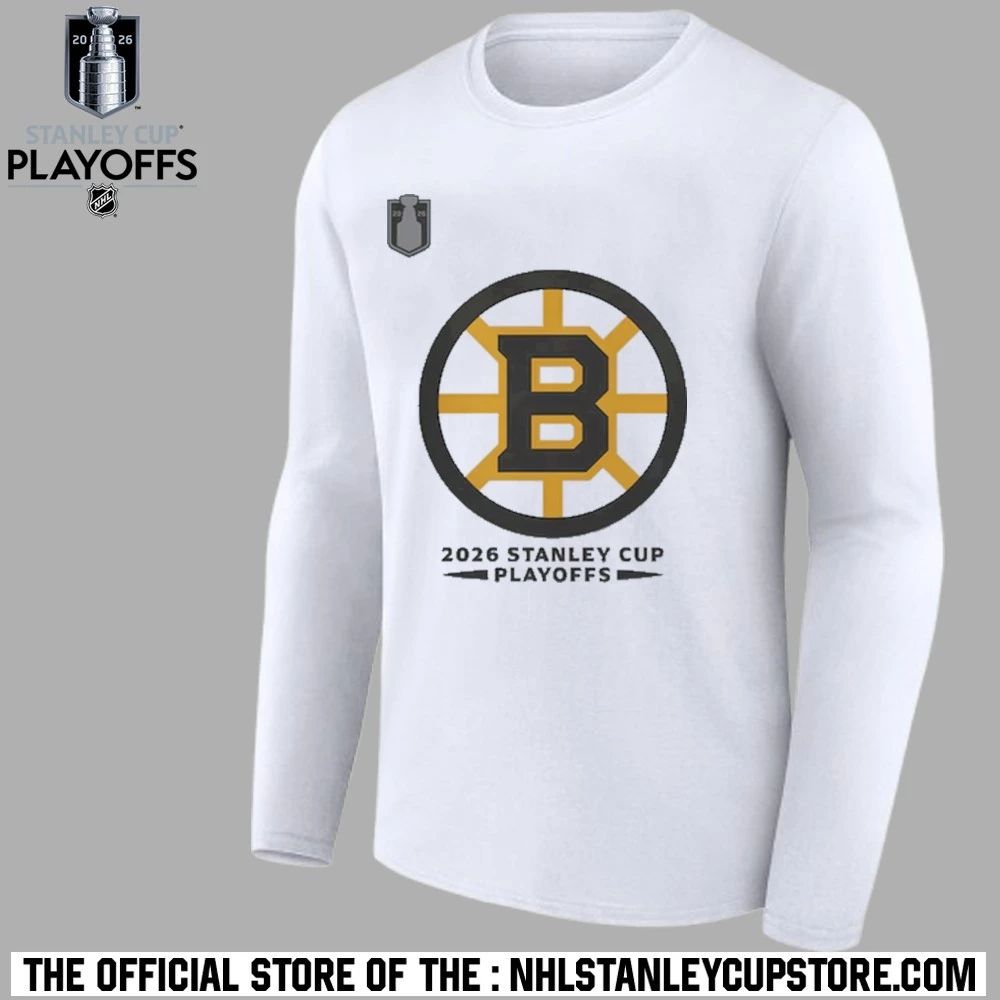 Boston Bruins 2026 Stanley Cup Playoffs Authentic Pro Rink Performance Shirt Unisex , , , Long Sleeve Tee