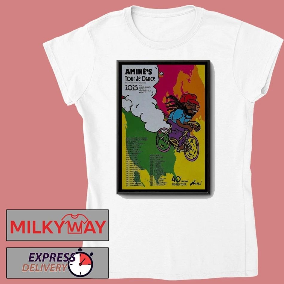 Amines Tour De Dance Poster shirt Unisex , , , Long Sleeve Tee