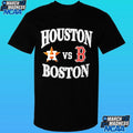 Houston Astros Vs Boston Red Sox 2026 Shirt Unisex , , , Long Sleeve Tee
