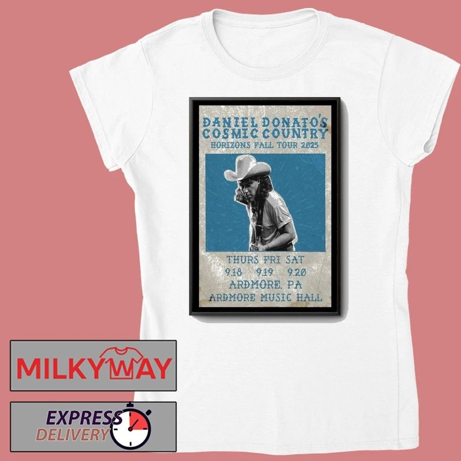 Daniel Donato Sep 19 2025 Ardmore, PA Poster shirt Unisex , , , Long Sleeve Tee