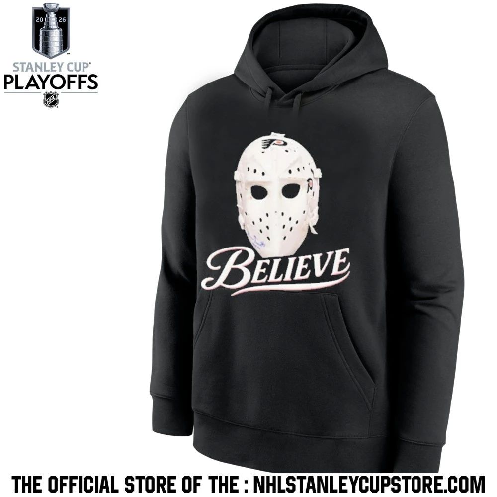Philadelphia Flyers Believe Mask Shirt Unisex , , , Long Sleeve Tee