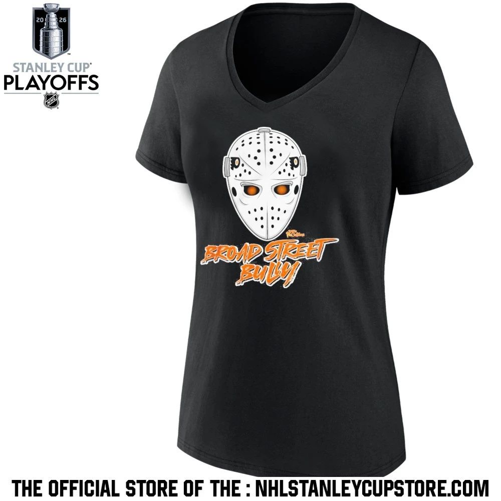 Believe Mask Philadelphia Flyers Broad Street Bully Shirt Unisex , , , Long Sleeve Tee