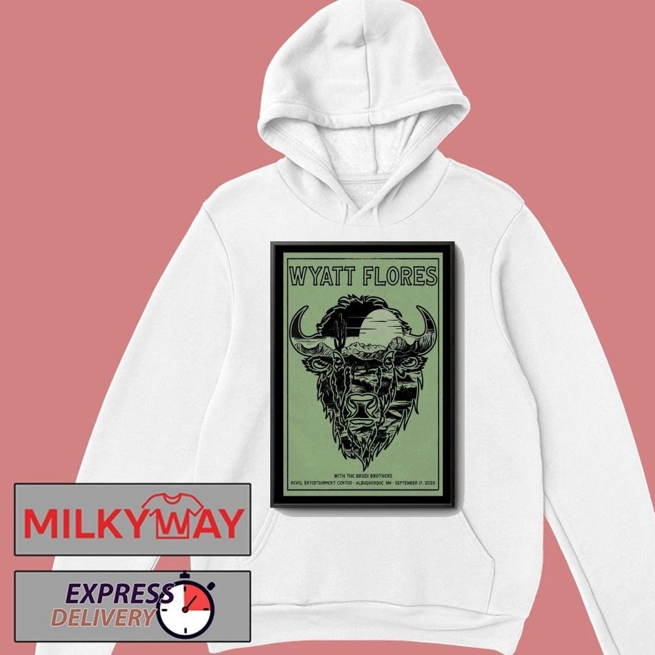 Wyatt Flores September 17, 2025 Revel Entertainment Center in Albuquerque, NM Poster shirt
