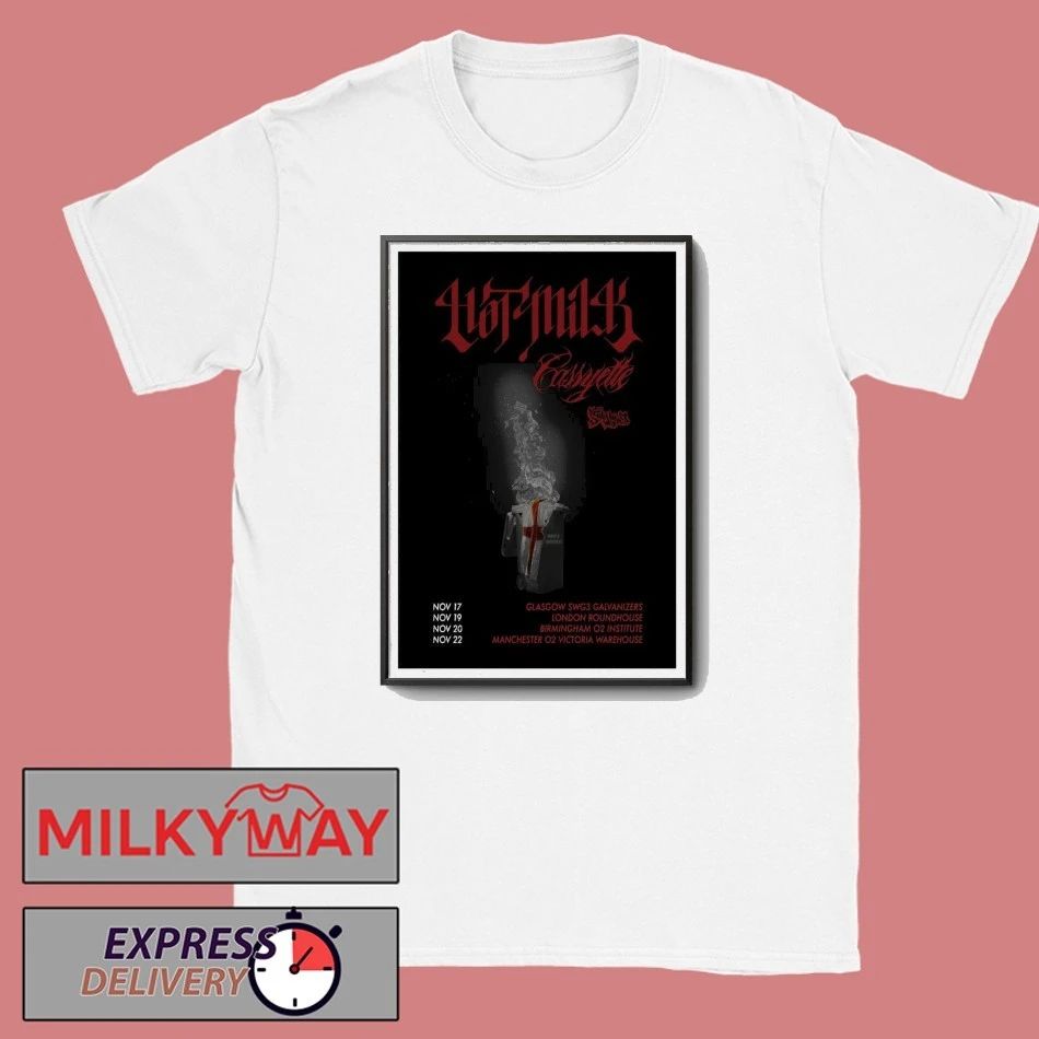 Milk Rock Band Concert Poster shirt Unisex , , , Long Sleeve Tee