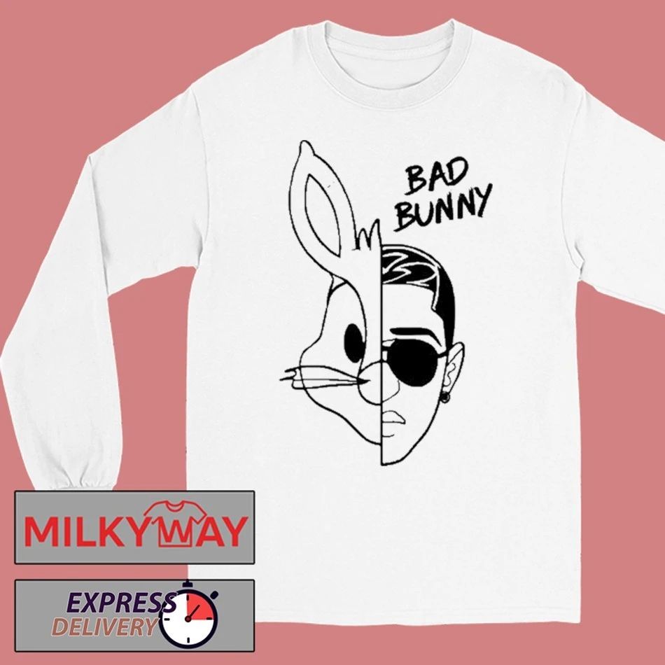 Bad Bunny Goose Unisex , , , Long Sleeve Tee