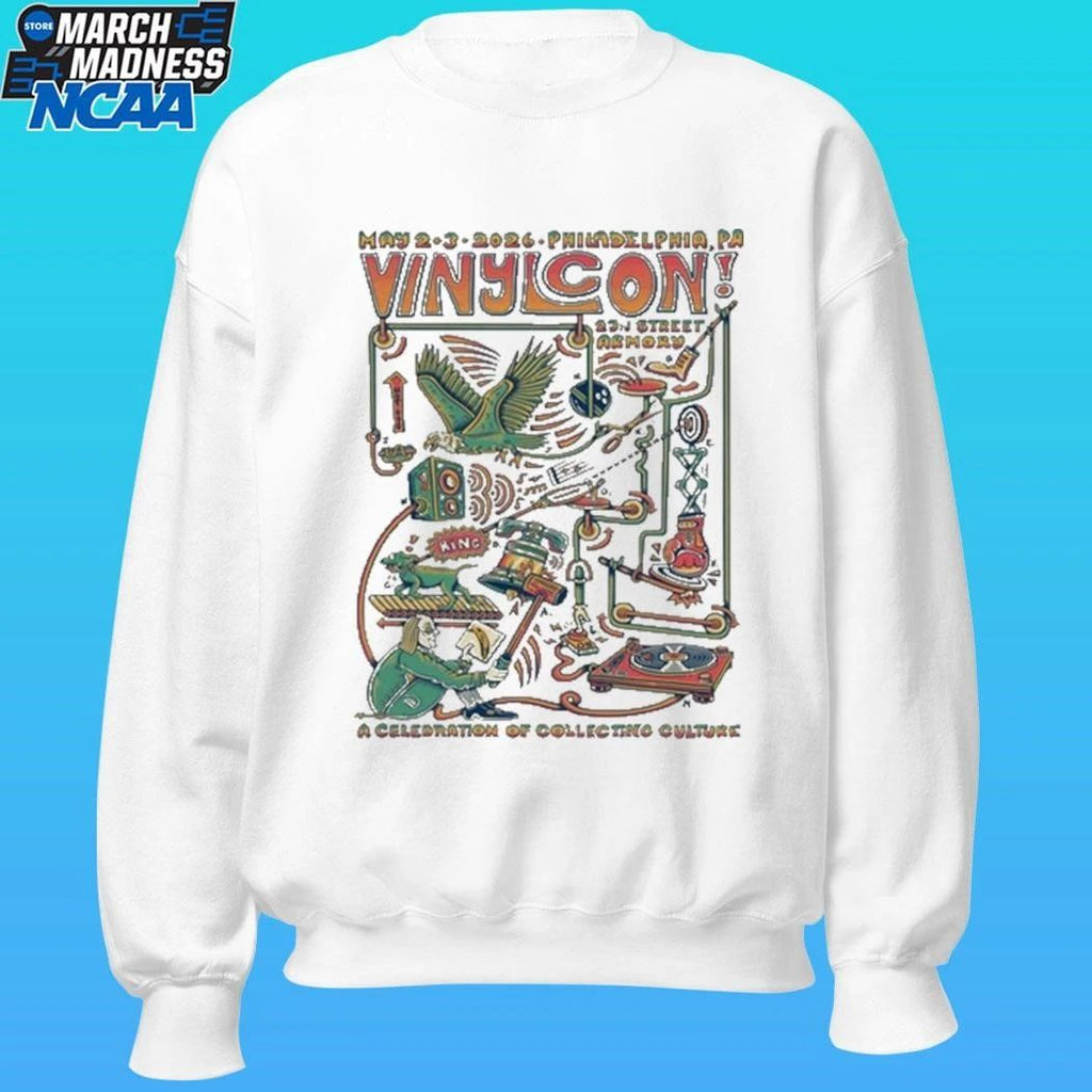 May 2-3 2026 Vinylcon Philadelphia Shirt Unisex , , , Long Sleeve Tee