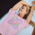 Boho Floral , Women's Tee, Flower Print Shirt, Hippie Style Top Unisex , , , Long Sleeve Tee