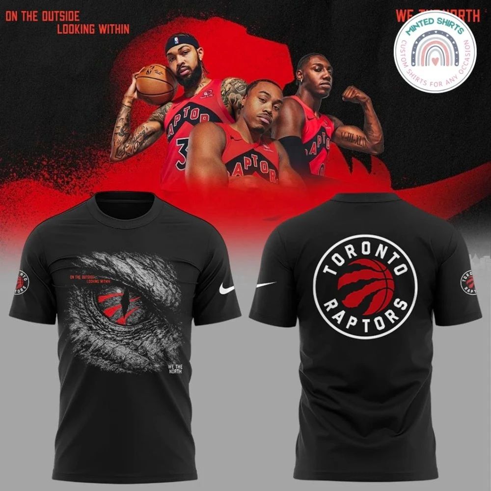 Toronto Raptors on the Out Side looking within Edition shirt Unisex , , , Long Sleeve Tee