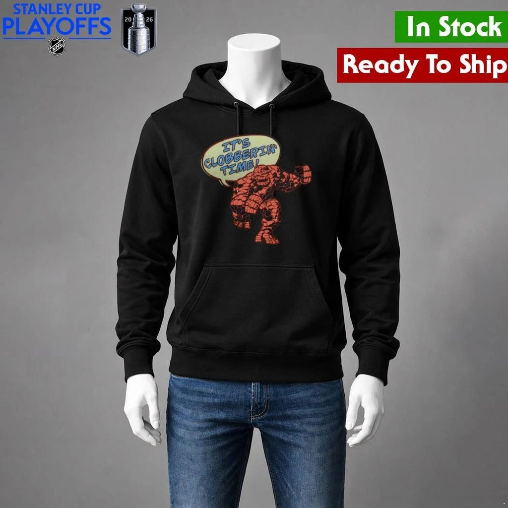 CM Punk Wearing It’s Clobberin Time Shirt Unisex , , , Long Sleeve Tee
