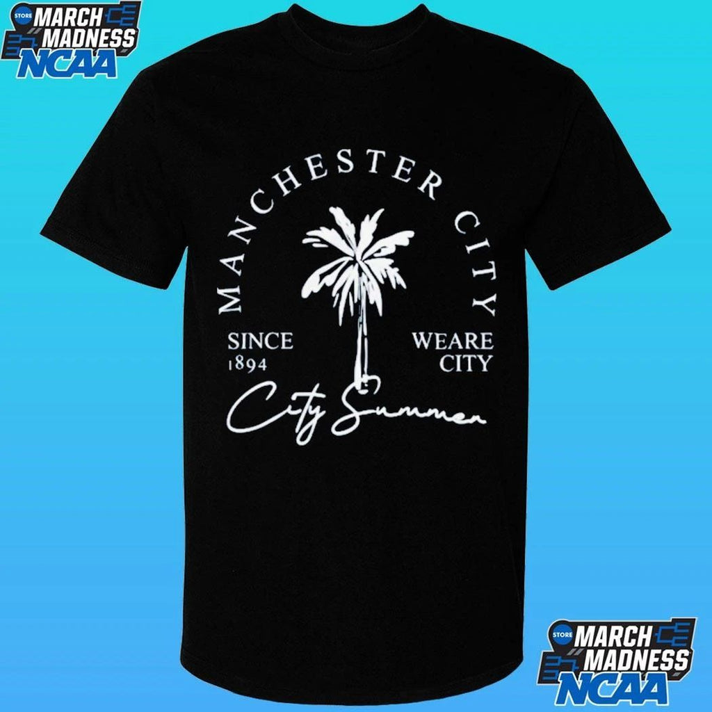 Manchester City Palm Shirt Unisex , , , Long Sleeve Tee