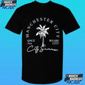 Manchester City Palm Shirt Unisex , , , Long Sleeve Tee