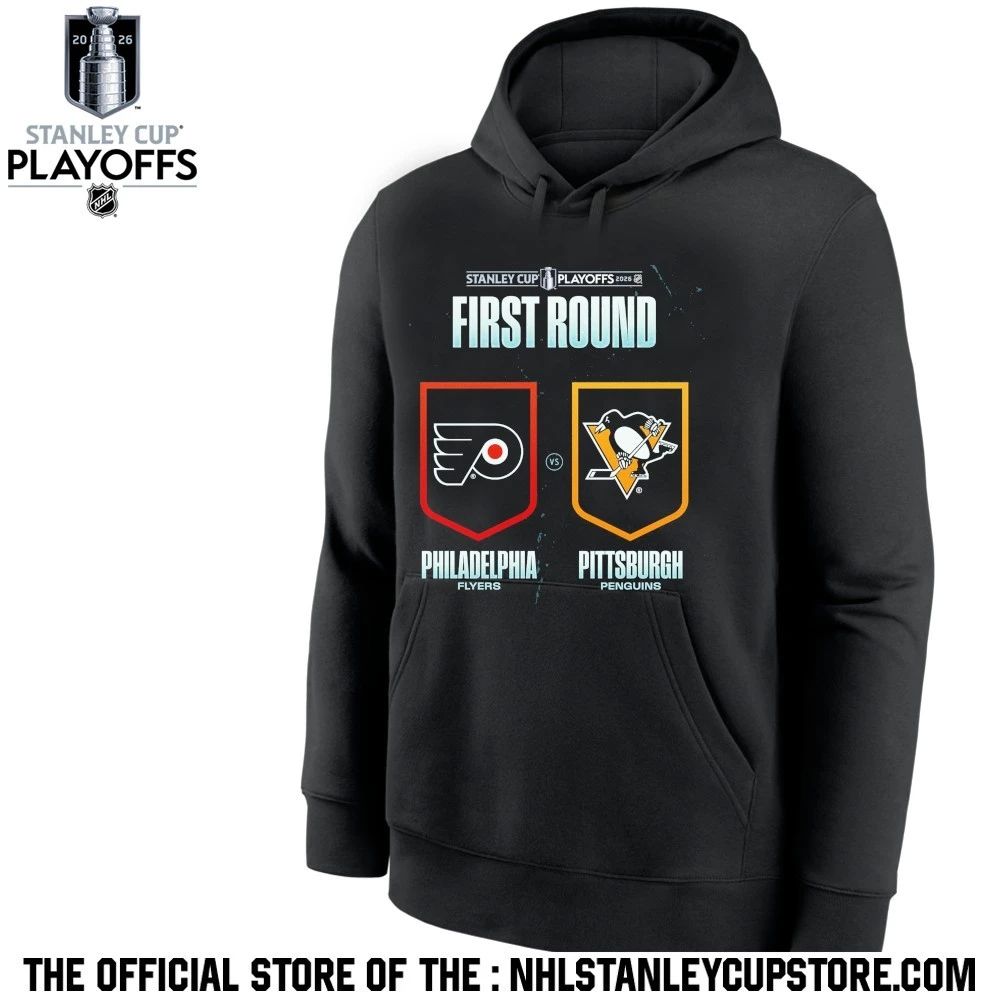 Pittsburgh Penguins vs Philadelphia Flyers 2026 NHL Stanley Cup Playoffs First Round Shirt