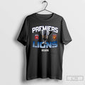 Premium Afl Brisbane Lions Premier 2025 Unisex , , , Long Sleeve Tee