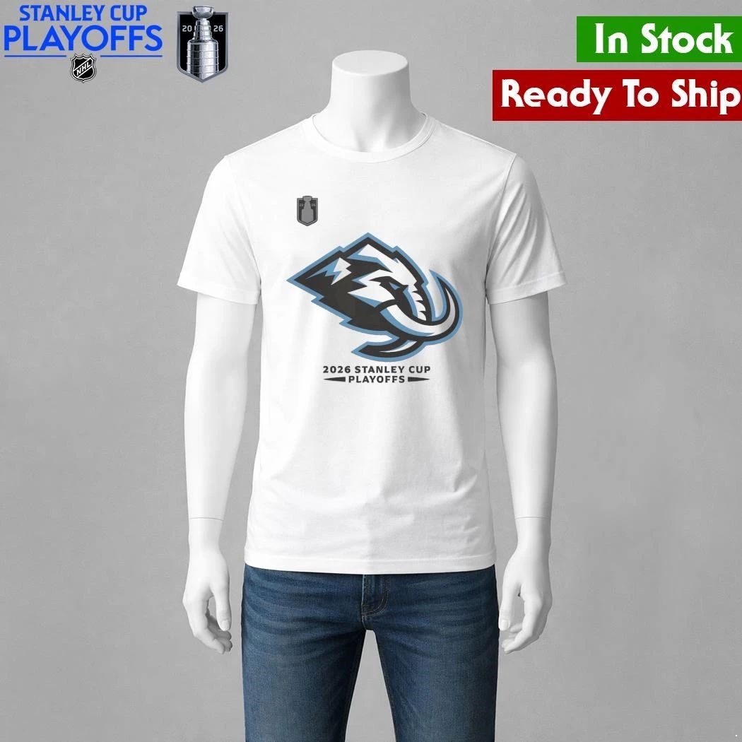 Utah Mammoth 2026 Stanley Cup Playoffs Rink Performance Shirt Unisex , , , Long Sleeve Tee