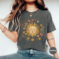 Boho Spiritual Sun Comfort Tee Bohemian Cute Relaxed Fit Unisex , , , Long Sleeve Tee