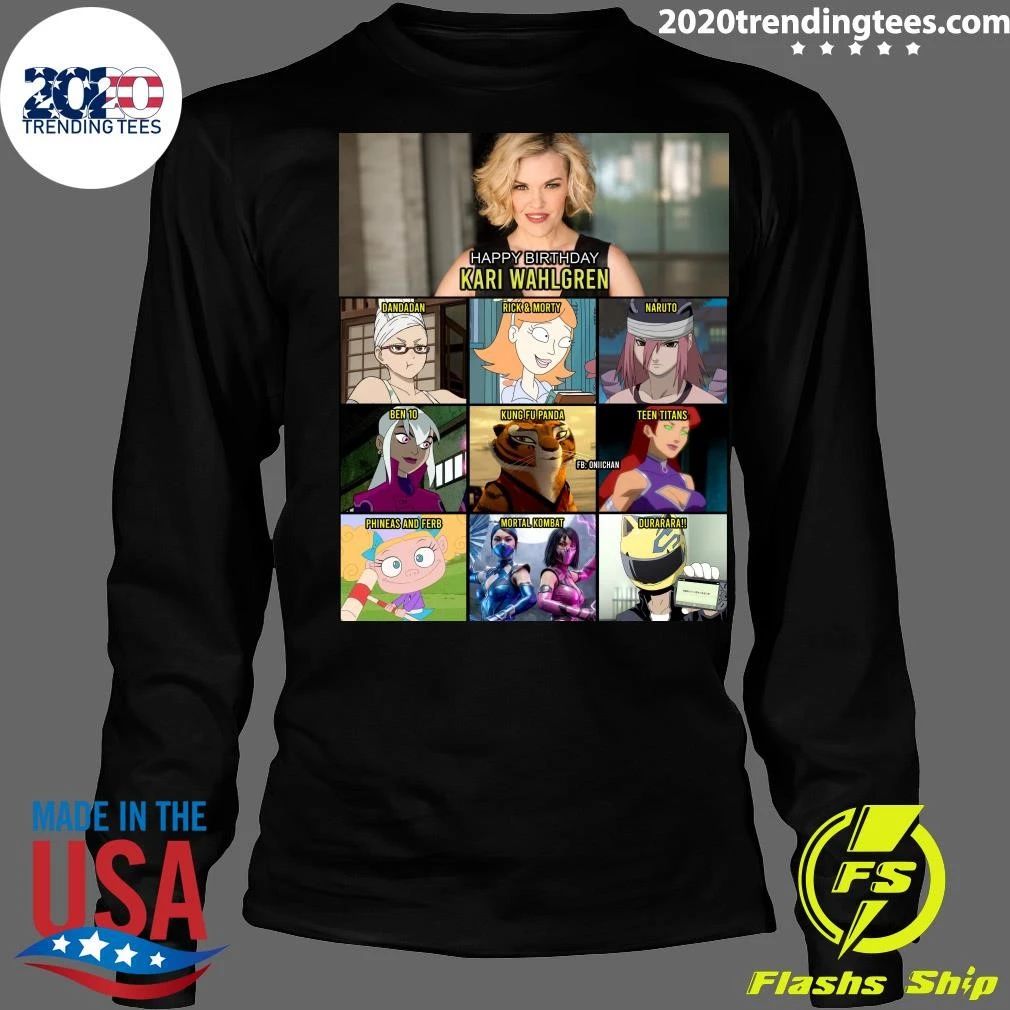 Happy 49th Birthday to Kari Wahlgren Shirt