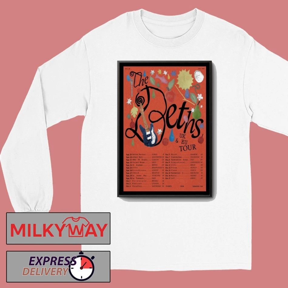 2025 The Beths UK & EU Tour Poster shirt Unisex , , , Long Sleeve Tee