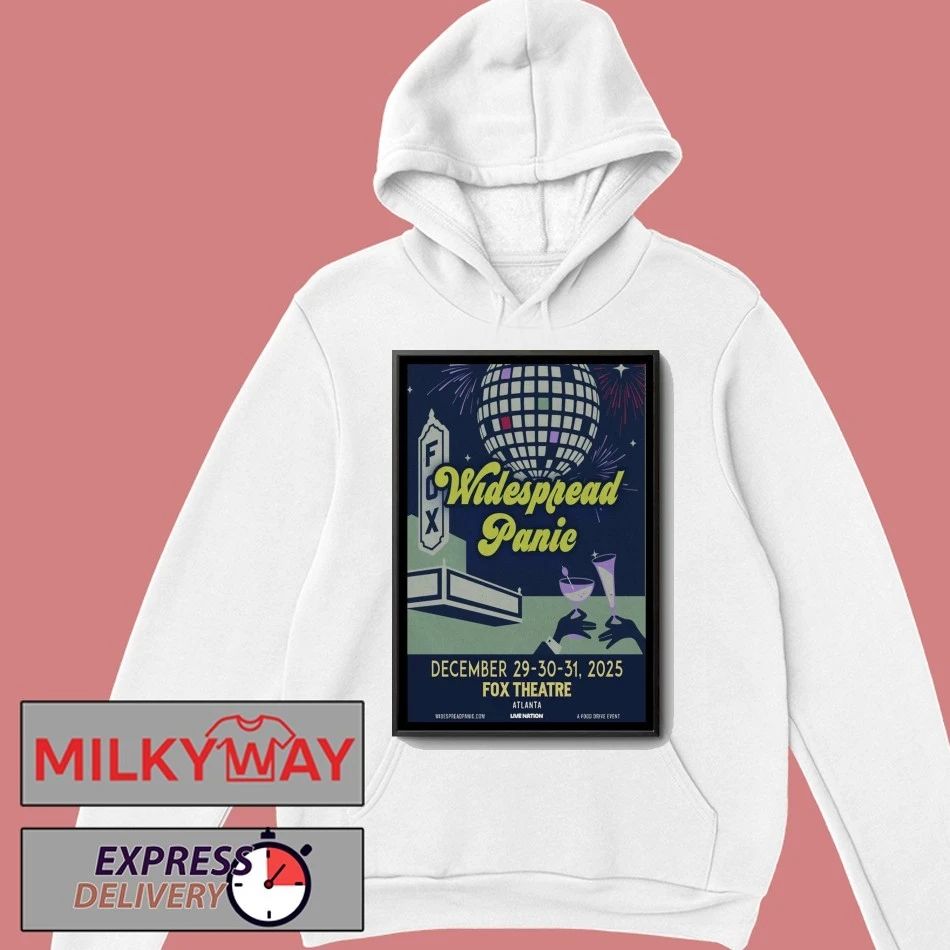 Widespread Panic Dec 29 2025 Concert Poster shirt Unisex , , , Long Sleeve Tee