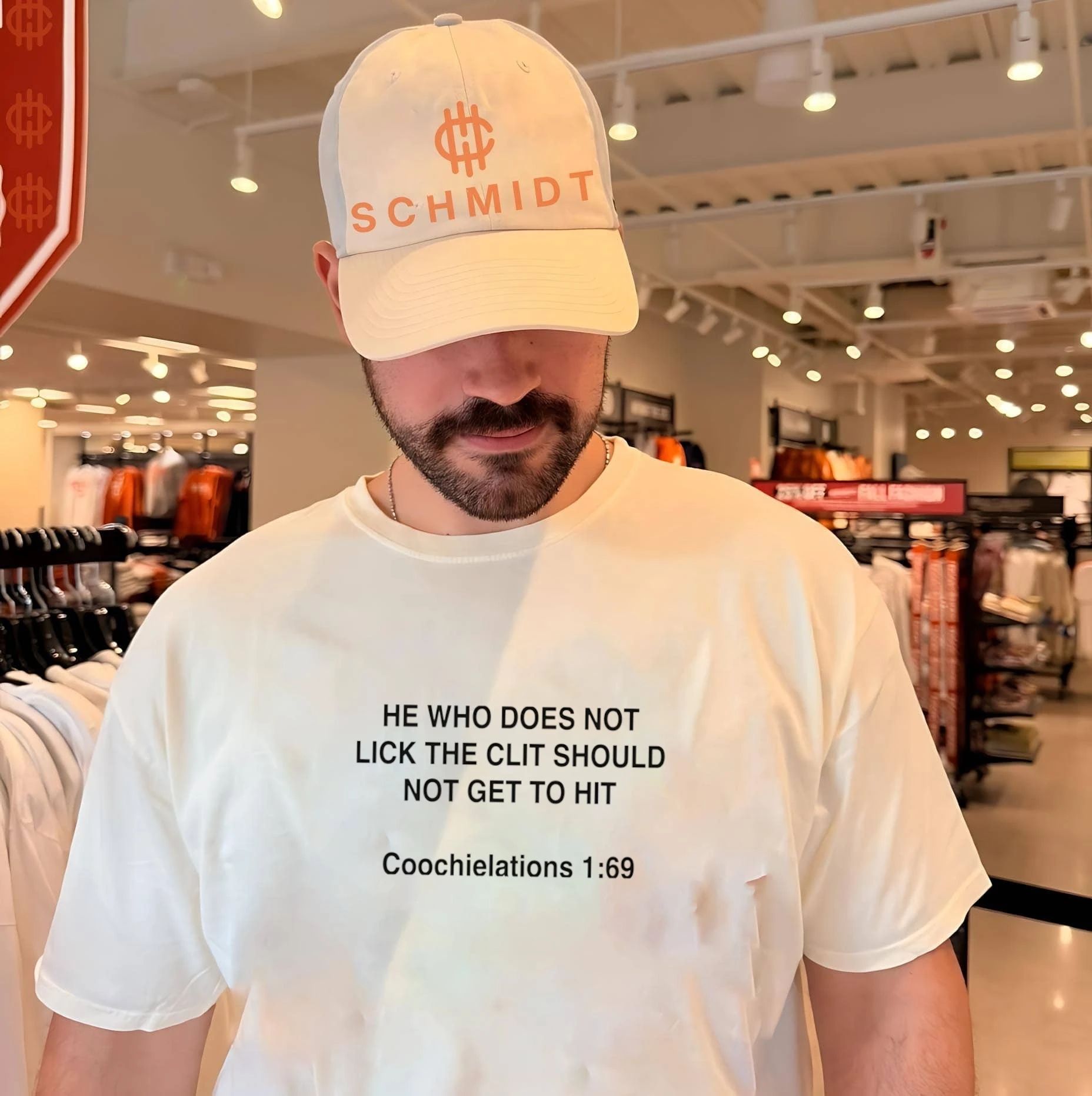 He Who Does Not Lick The Clit Should Not Get To Hit Coochielations 1.69 shirt