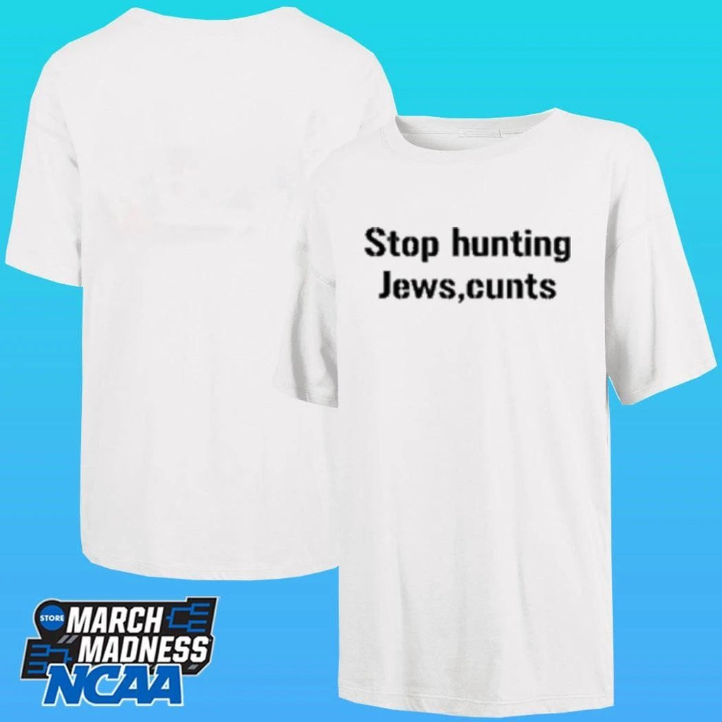 Stop Hunting Jews Cunts Shirt Unisex , , , Long Sleeve Tee