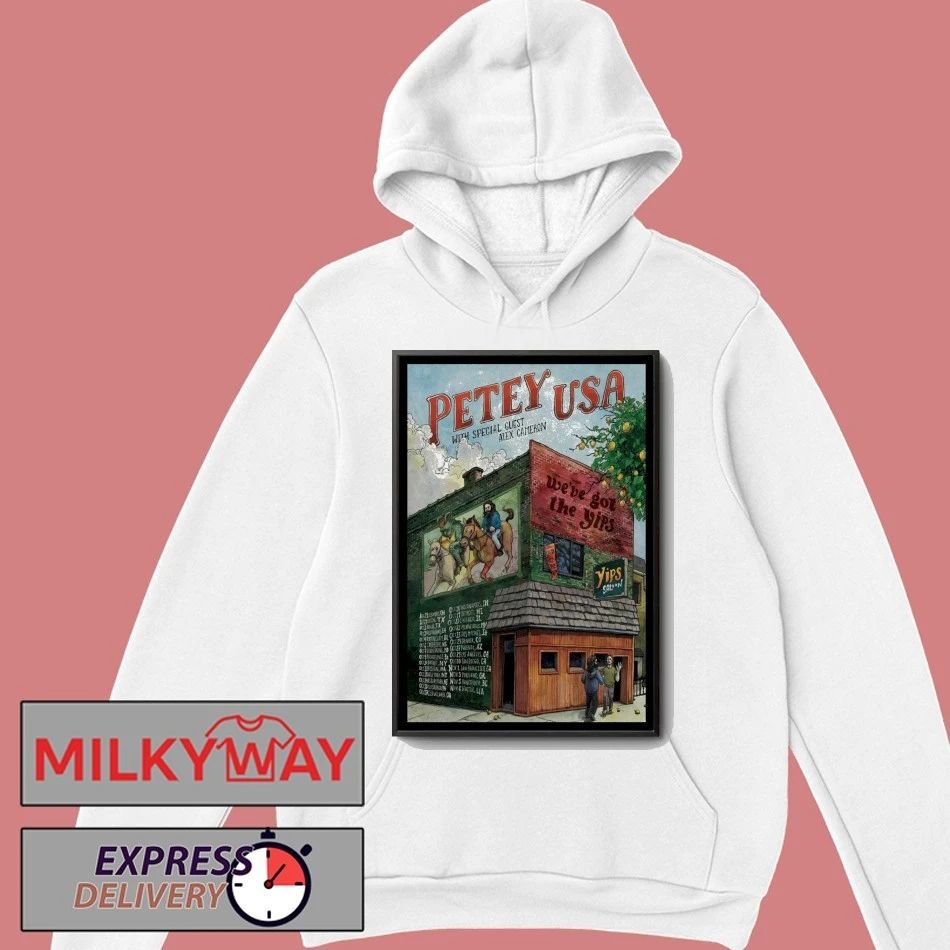 Petey America 2025 Show Poster shirt Unisex , , , Long Sleeve Tee