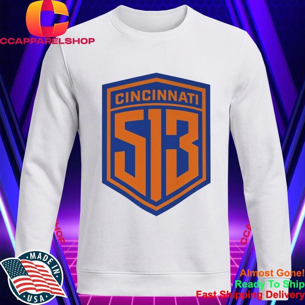Cincinnati 513 Shield Soccer Shirt