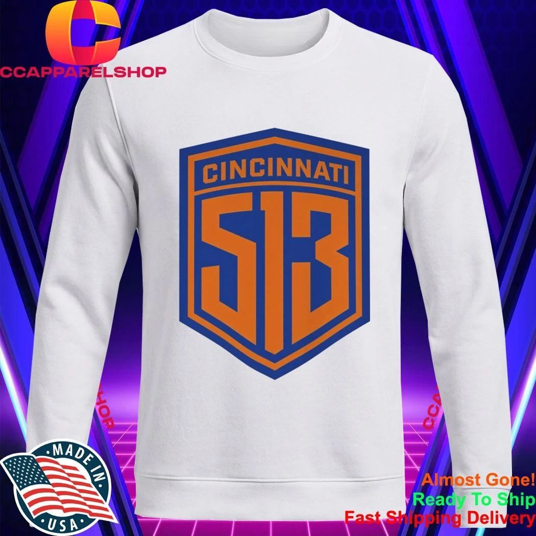 Cincinnati 513 Shield Soccer Shirt