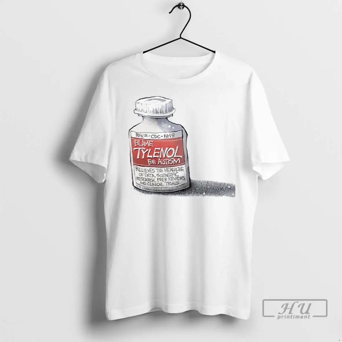 Officials Blame Tylenol For Autism T Shirts Unisex , , , Long Sleeve Tee