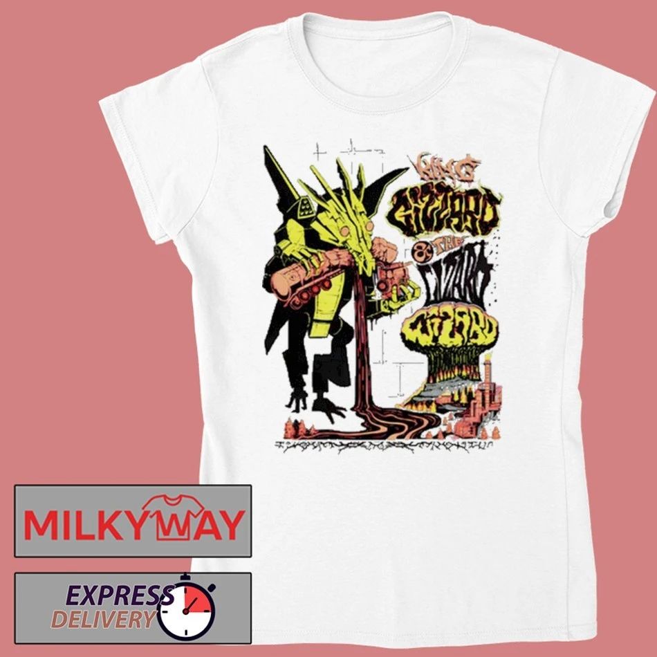 King Gizzard & the Lizard Wizard Truck Destroyer Shirt Unisex , , , Long Sleeve Tee