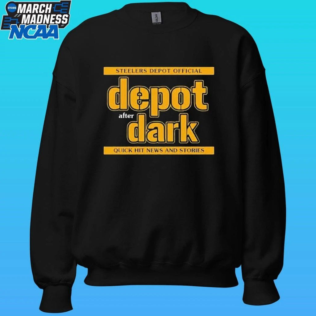 Steelers Depot Official Depot After Dark Quick Hit News And Stories Shirt Unisex , , , Long Sleeve Tee