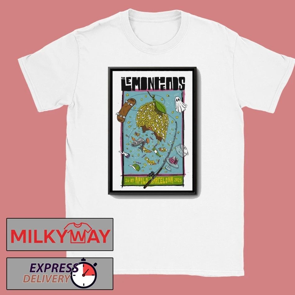 The Lemonheads Sept 26 2025 Apolo Barcelona Poster shirt Unisex , , , Long Sleeve Tee