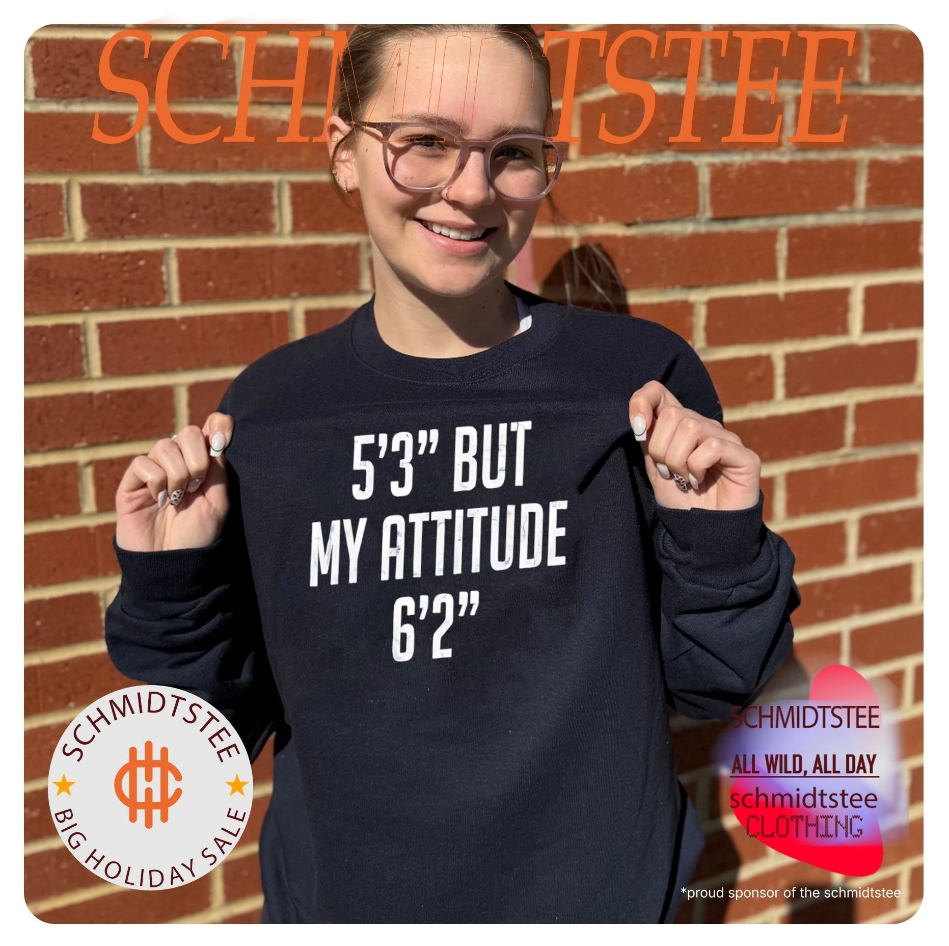 5’3” but my attitude 6’2” funny shirt