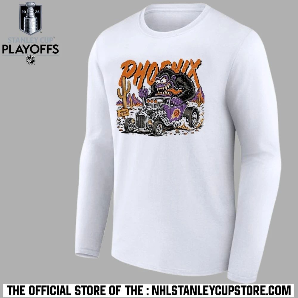 Phoenix Suns Against All Odds 2026 Nba Playoffs Shirt Unisex , , , Long Sleeve Tee