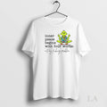 Original Grinch Inner Peace Begins With Four Words Not My Fucking Problem Christmas Unisex , , , Long Sleeve Tee