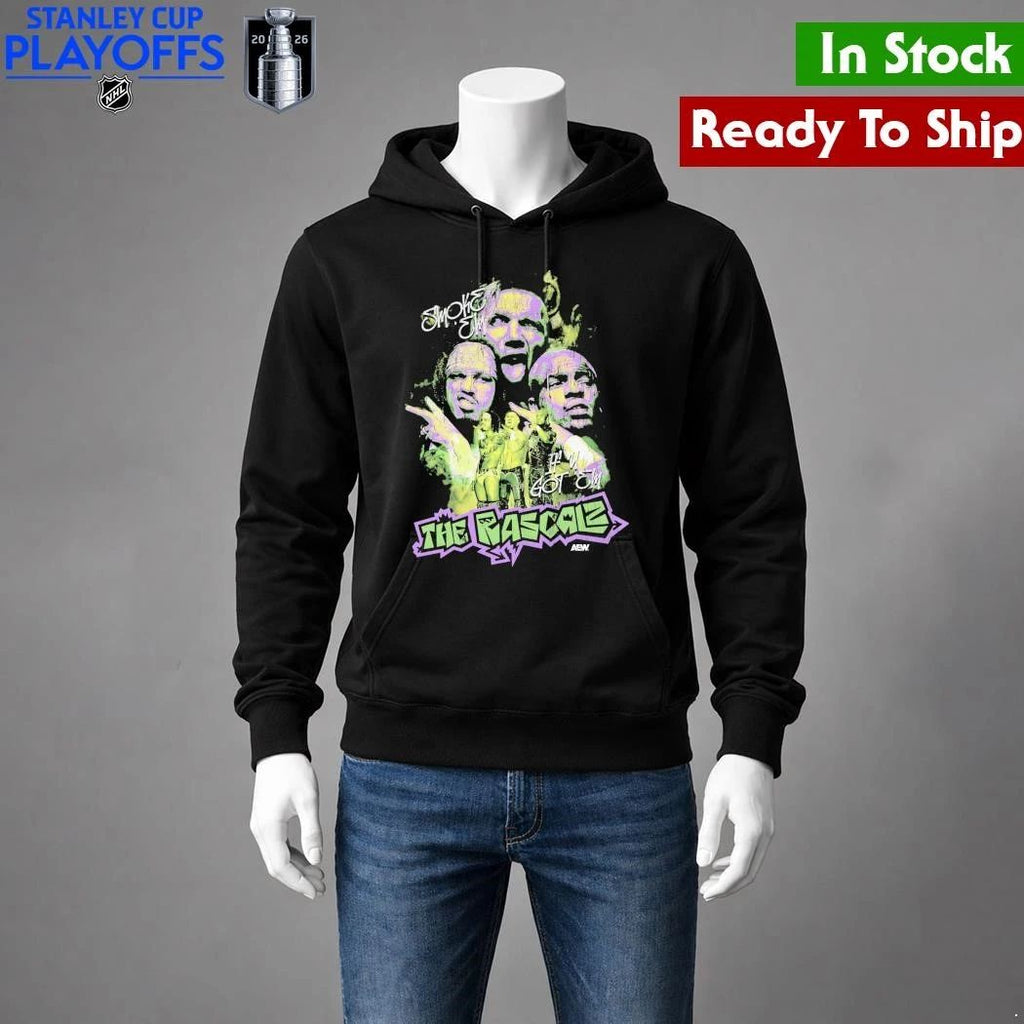 AEW The Rascalz Smoke ‘Em if You Got ‘Em Shirt Unisex , , , Long Sleeve Tee