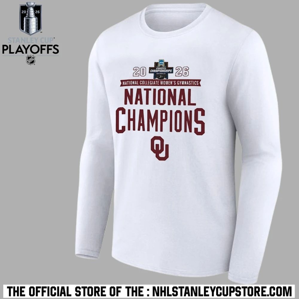 Oklahoma Sooners 2026 NCAA Women’s Gymnastics National Champions Shirt Unisex , , , Long Sleeve Tee