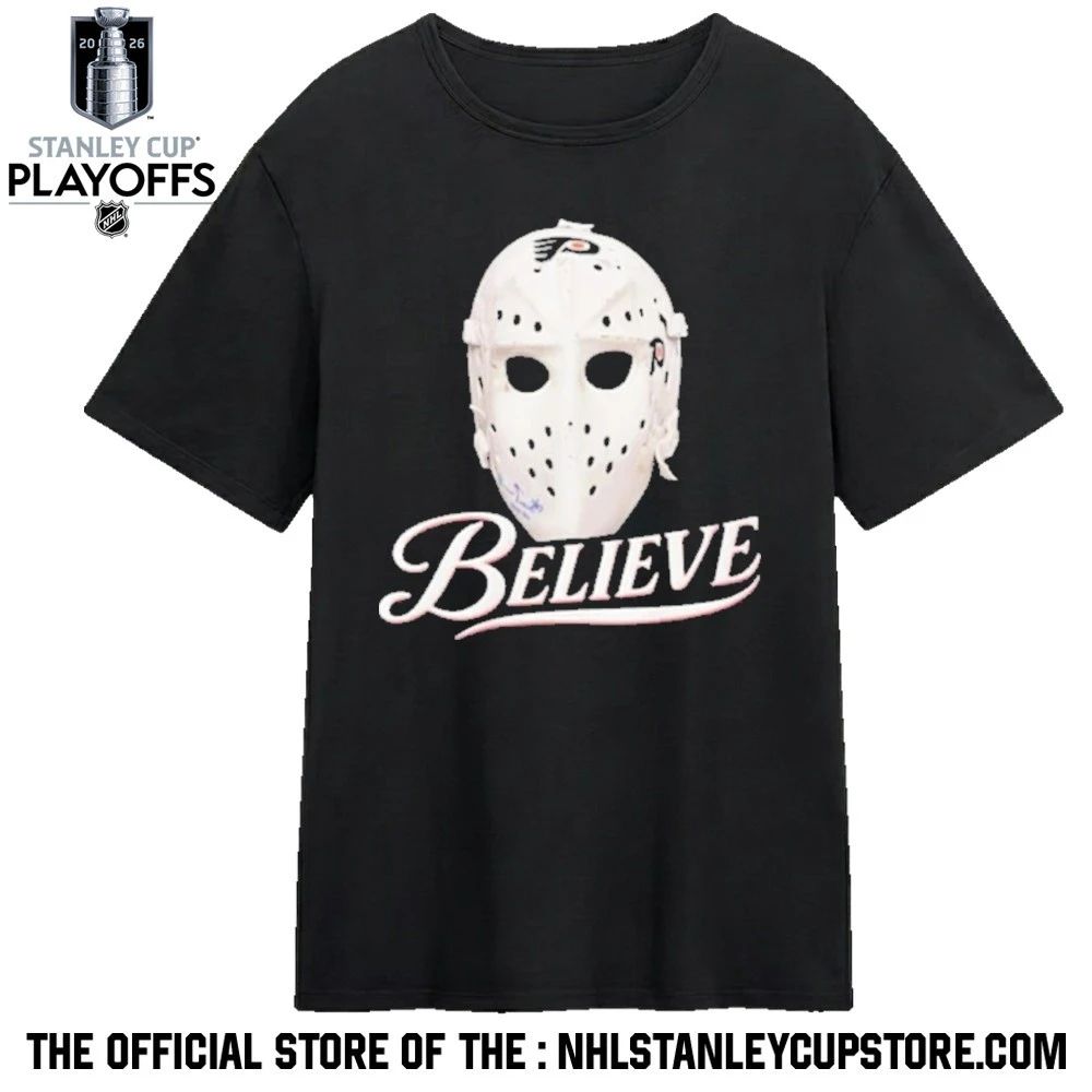 Philadelphia Flyers Believe Mask Shirt Unisex , , , Long Sleeve Tee