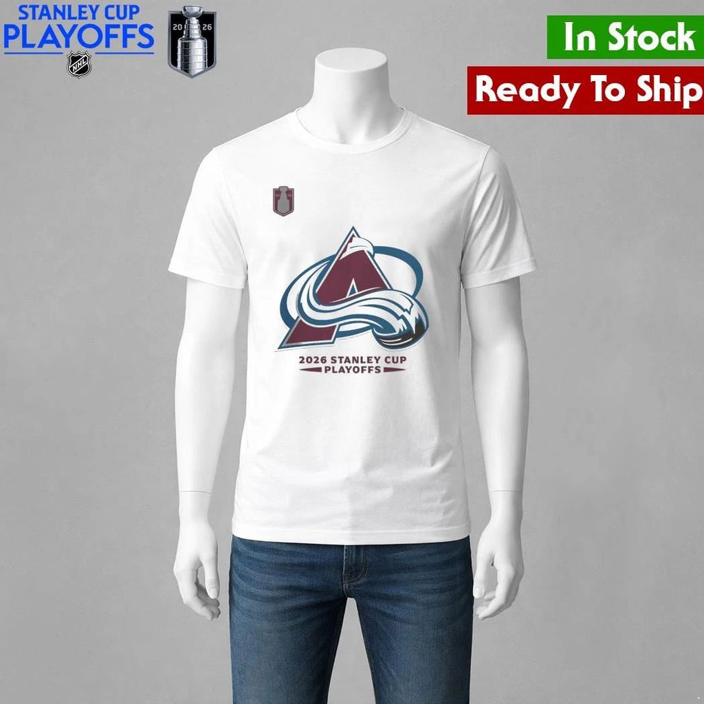 Colorado Avalanche 2026 Stanley Cup Playoffs Rink Performance Shirt Unisex , , , Long Sleeve Tee